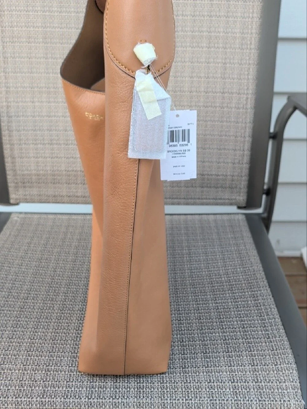 Coach Brooklyn 39 Honey Brown (CU044) NWT